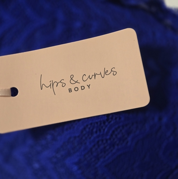 [5x$20] New Hot Blue Lace Bralette / Size M (18-20) - Picture 7 of 10